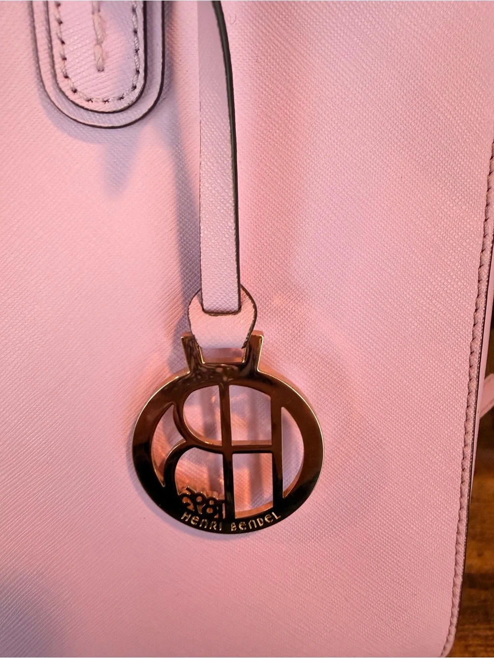 Henri Bendel West 57th Turnlock top satchel. RARE never used.